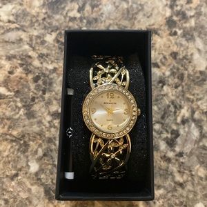 New Avon Filigree cuff watch
